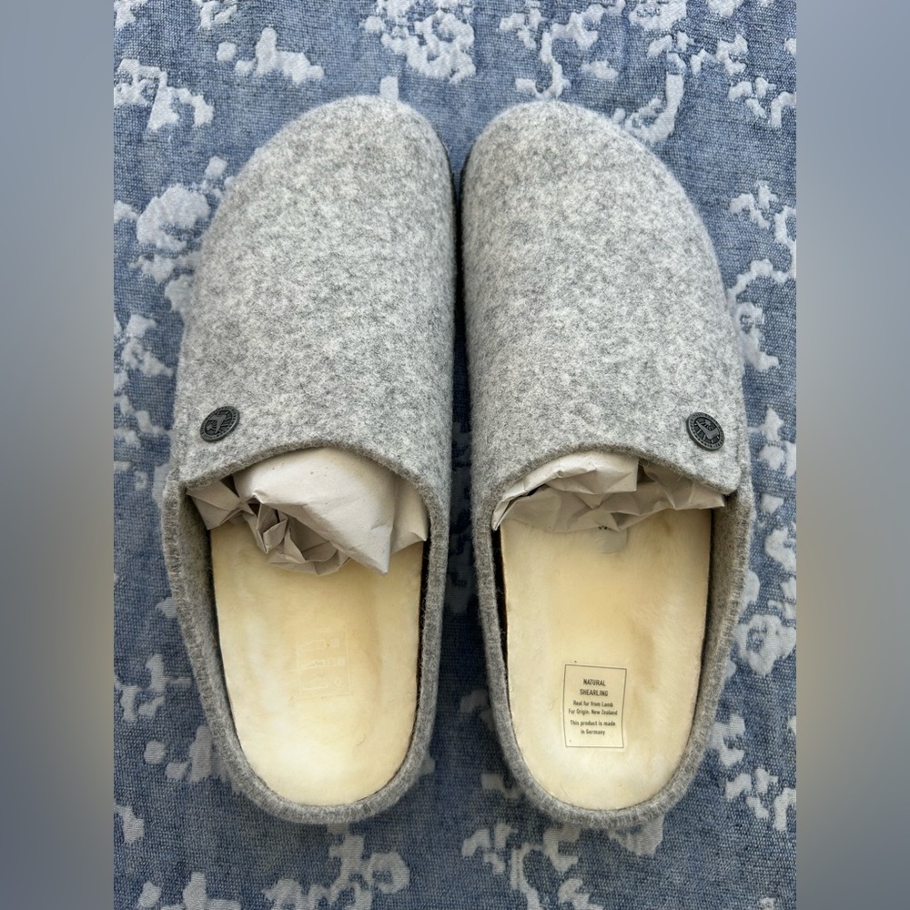 Zermatt Shearling Wool Felt - Light Gray